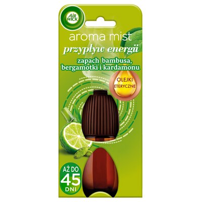 Wkład do odświeżacza powietrza AIR WICK Przypływ Energii Bambus, bergamotka i kardamon 20 ml
