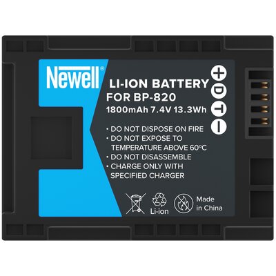 Akumulator NEWELL 1800 mAh Zamiennik BP-820 do Canon