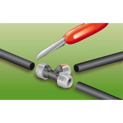 Zdjęcia - Pozostałe do podlewania GARDENA Rura montażowa  Micro-Drip-System 1" 50 m 02793-20 Micro-Drip-System 1\" 50 m 02701-20 