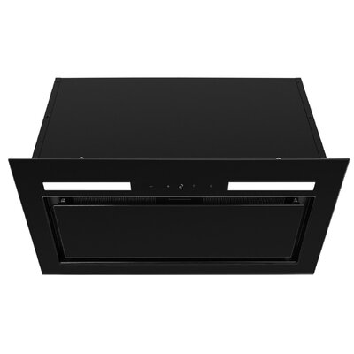 Okap VDB Nova-Box Glass 60 H2H Czarny 640m3/h 62db klasa A