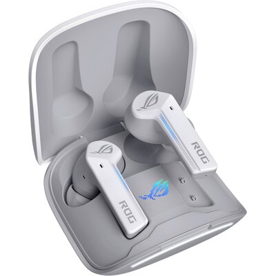 Słuchawki ASUS ROG Cetra True Wireless, Dokanałowe, ANC, Dźwięk przestrzenny Biały