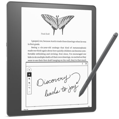 Czytnik e-booków AMAZON Kindle Scribe 64GB 10.2", Podświetlany ekran, Wi-Fi, Bez reklam + Rysik Premium