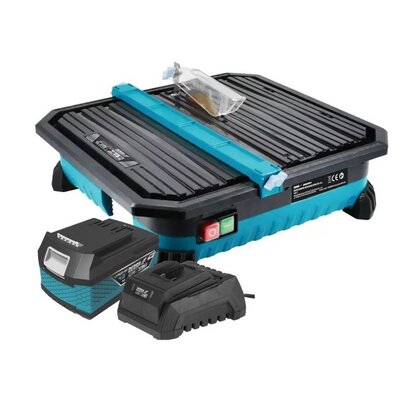 Przecinarka do glazury DEDRA DED6900 + Akumulator DEDRA DED7034 SAS+ALL 4Ah 18V + Ładowarka DEDRA DED7038 SAS+ALL