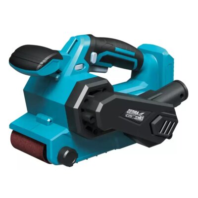 Szlifierka taśmowa DEDRA DED6901 + Akumulator DEDRA DED7034 SAS+ALL 4Ah 18V + Ładowarka DEDRA DED7038 SAS+ALL