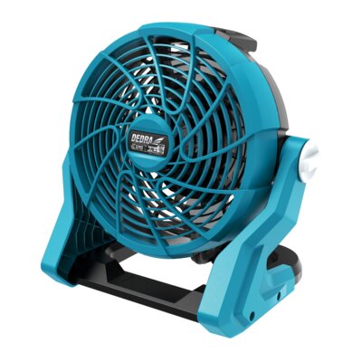 Wentylator DEDRA Sas+ All DED7080 + Akumulator DEDRA DED7034 SAS+ALL 4Ah 18V + Ładowarka DEDRA DED7038 SAS+ALL