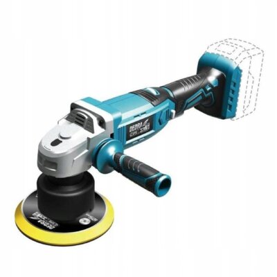 Polerka DEDRA DED7085 + Akumulator DEDRA DED7034 SAS+ALL 4Ah 18V + Ładowarka DEDRA DED7038 SAS+ALL