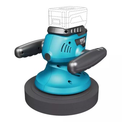 Polerka DEDRA DED7084 + Akumulator DEDRA DED7034 SAS+ALL 4Ah 18V + Ładowarka DEDRA DED7038 SAS+ALL