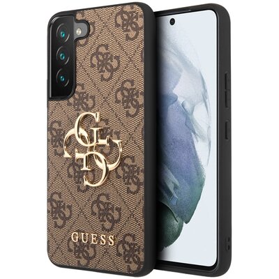 Etui GUESS 4G Big Metal Logo do Samsung Galaxy S23 Brązowy