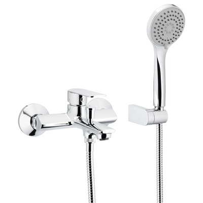 Bateria wannowa natynkowa KFA ARMATURA Agat 4424-510-00 Chrom