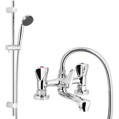 Bateria wannowa stojąca KFA ARMATURA Standard 305-312-00 Chrom