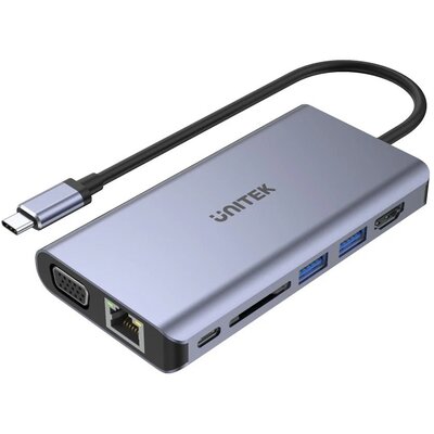 Hub UNITEK D1019B USB Typu C 3.2 Gen. 1, Pasywny