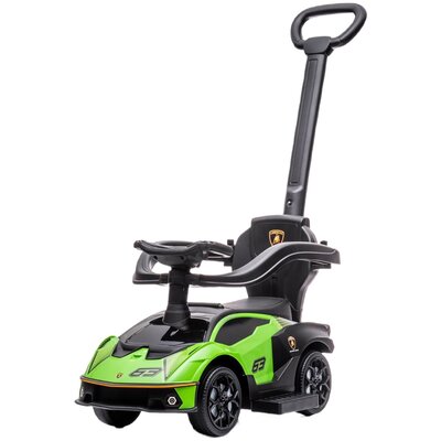 Jeździk SUN BABY Lamborghini Essenza SCV12 Zielony rączka