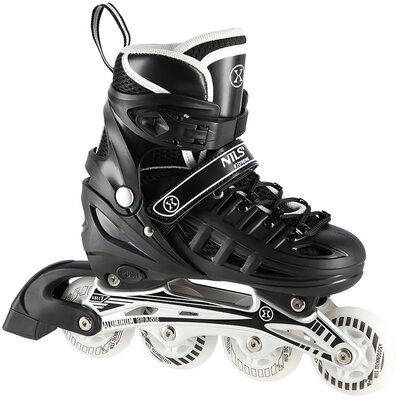 Łyżworolki NILS EXTREME NH10905 4w1 (rozmiar 39-42) Czarny