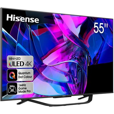 Telewizor HISENSE 55U7KQ 55" MINILED 4K 144 Hz VIDAA Dolby Atmos Dolby Vision HDMI 2.1