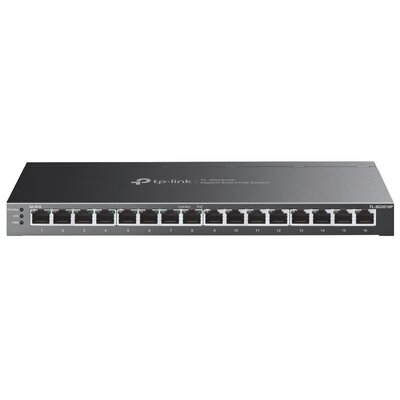 Switch TP-LINK TL-SG2016P Gigabit Ethernet, 16 portów, Funkcja PoE, Zarządzalny