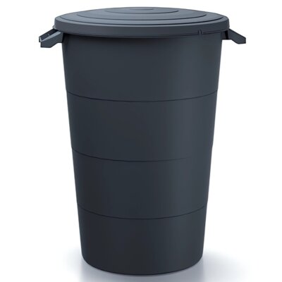 Pojemnik gospodarczy PROSPERPLAST Smooth IDSM80U-S433 80L Antracytowy