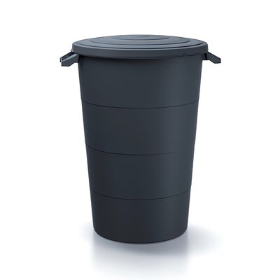 Pojemnik gospodarczy PROSPERPLAST Smooth IDSM80U-S433 80 L Antracytowy