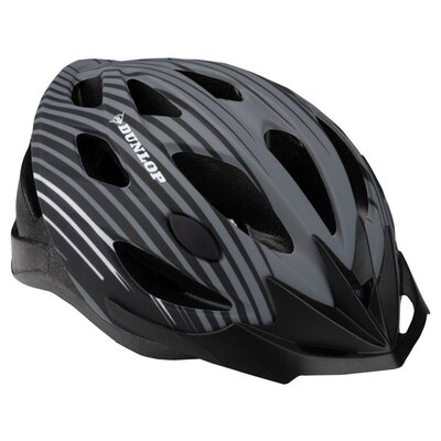 Kask rowerowy DUNLOP 240022 Czarno-szary MTB (rozmiar M)
