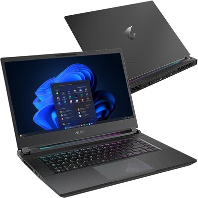 Laptop GIGABYTE Aorus 9KF-E3EE383SH 15.6" 144Hz i5-12500H 8GB RAM 512GB SSD GeForce RTX4060 DLSS 3 Windows 11 Home