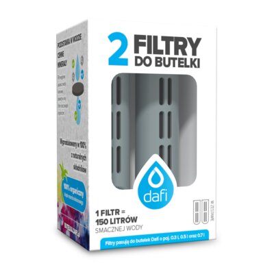 Wkład filtrujący DAFI Soft Szary (6 szt.)