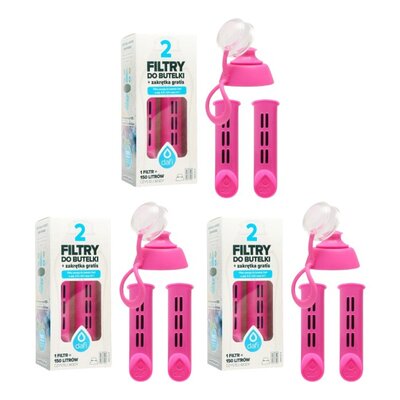 Wkład filtrujący DAFI Soft (6 szt.) + Zakrętki