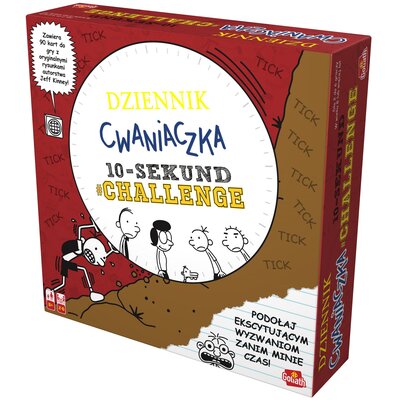 Gra planszowa GOLIATH Dziennik Cwaniaczka 10 sekund Challenge 919495