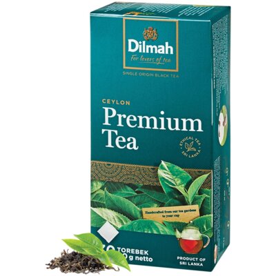 Herbata czarna w saszetkach DILMAH Ceylon Premium (30 sztuk)