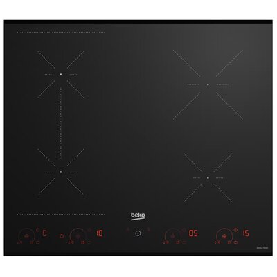 Płyta indukcyjna BEKO HII64822SUFT Slim łączenie pól - IndyFlex PowerManagement 60cm Czarny