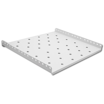 Półka QOLTEC 54503 19" 1U Szary