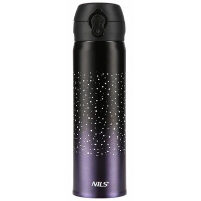 Kubek termiczny NILS NCB11 Fioletowy 500 ml
