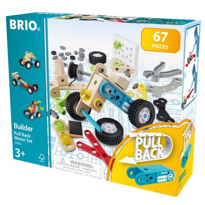 Klocki konstrukcyjne BRIO Builder Zestaw silników 34595