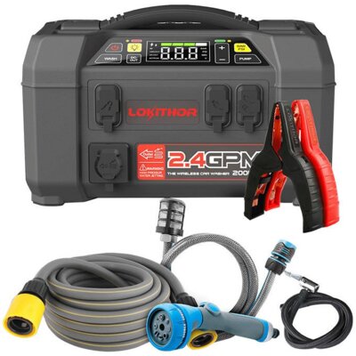 Urządzenie rozruchowe LOKITHOR Jump starter AW401 5w1 20000 mAh Czarny