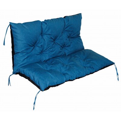 Poduszka na huśtawkę YEGO DESIGN Nikole 180 x 110 x 10 cm Turkusowy