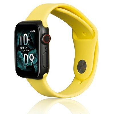 Pasek BELINE Silicone do Apple Watch do koperty 42/44/45/49mm Żółty
