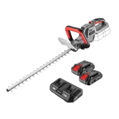 Nożyce do żywopłotu GRAPHITE Energy+ 58G042 akumulatorowe + Ładowarka GRAPHITE 58G085 + 2 x Akumulator GRAPHITE Energy+ 58G001 2.0Ah 18V