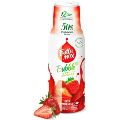 Syrop do saturatorów FRUTTAMAX Truskawka 500 ml