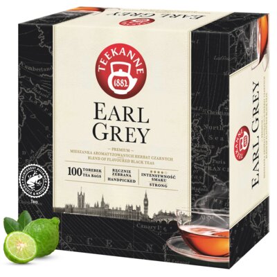 Herbata TEEKANNE Earl Grey (100 sztuk)