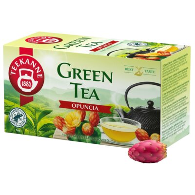 Herbata TEEKANNE Green Tea Opuncia (20 sztuk)
