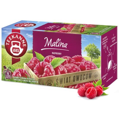 Herbata TEEKANNE Malina (20 sztuk)