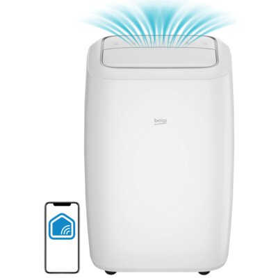 Klimatyzator przenośny BEKO 3,8 KW BP113H Wi-Fi Timer Tryb Nocny Osuszanie Biały