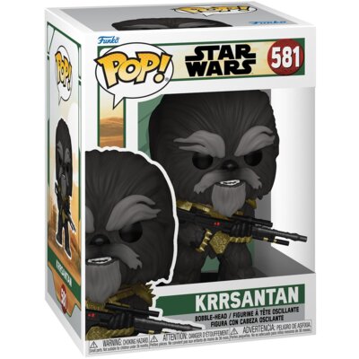 Funko POP! STAR WARS: Book of Boba Fett - Krrsantan with BG