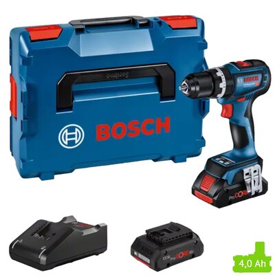 Wiertarko-wkrętarka BOSCH Professional GSB 18V-90 C 06019K6104 z zestawem akumulatorów