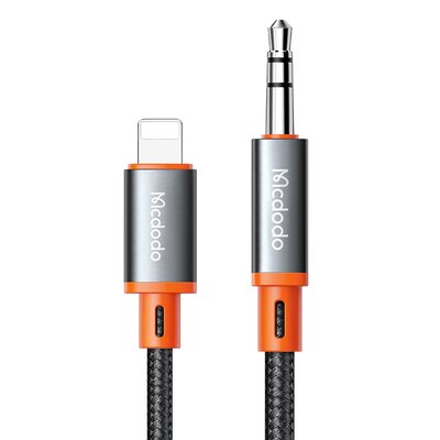 Kabel Jack 3.5 mm - Lightning MCDODO CA-0890 1.8 m Czarny