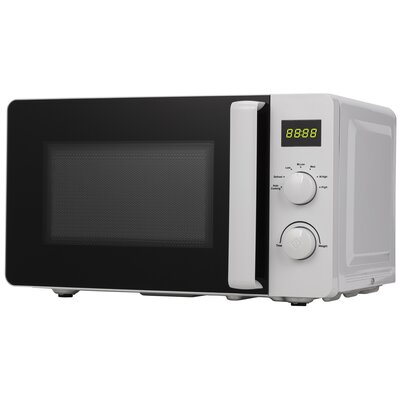 Kuchenka mikrofalowa MPM-20-KMG-03 W 700W średnica 25.7cm pojemność 20L Biały