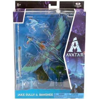 Zestaw figurek MCFARLANE Avatar World of Pandora Deluxe Jake Sully & Banshee