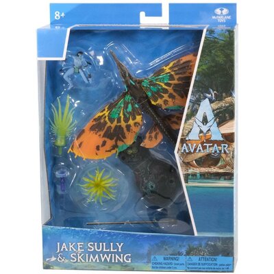 Zestaw figurek MCFARLANE Avatar World of Pandora Deluxe Jake Sully & Skimwing