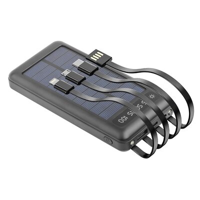 Powerbank solarny SETTY SLR-100 10000 mAh Czarny