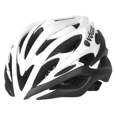 Kask rowerowy VÖGEL VKA-932BK Czarno-biały (rozmiar M/L)