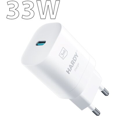 Ładowarka sieciowa 3MK Hardy Charger 33W Biały