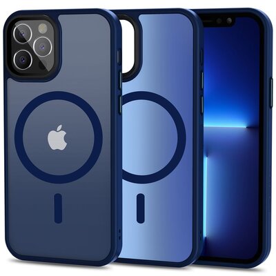 Фото - Чохол Tech-Protect Etui  MagMat MagSafe do Apple iPhone 12/12 Pro Granatowy 